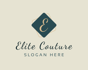 Elegant Diamond Fashion Boutique logo design