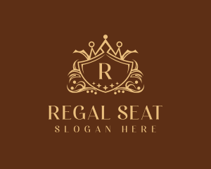 Academia Regal Shield logo design