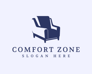 Retro Armchair Sofa logo design