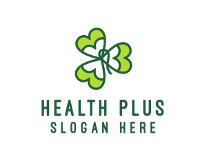 Irish Shamrock Leaf logo design
