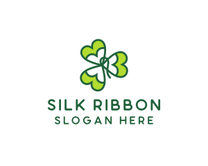 Irish Shamrock Leaf logo design