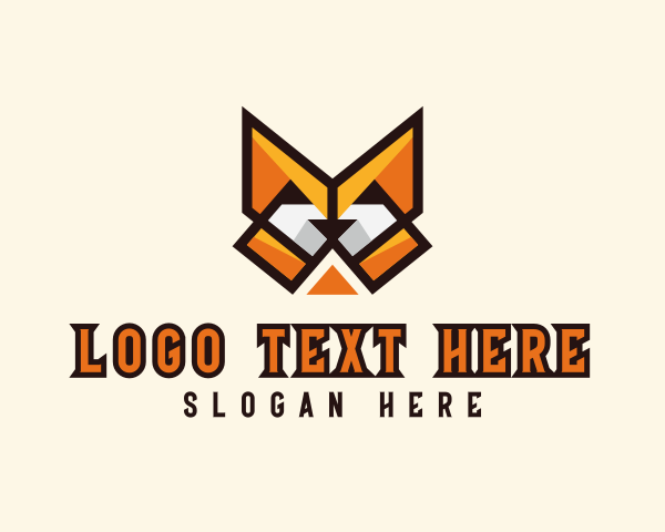 College Mascot logo example 1