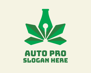 Green Leaf Pen logo