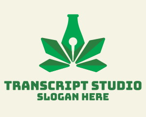 Green Leaf Pen logo