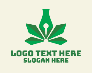 Green Leaf Pen logo