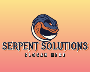 Snake Serpent Gaming logo design