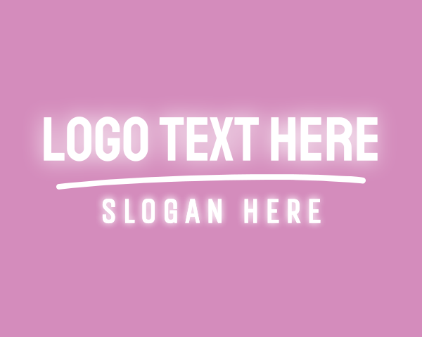 Las Vegas Neon Font logo