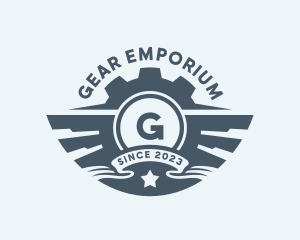 Mechanic Gear Wings logo