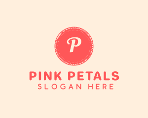 Sweet Pink Red Button logo design