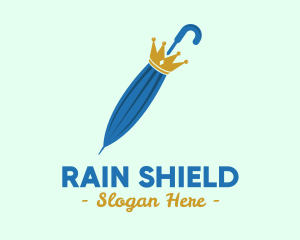 Blue Umbrella Crown logo