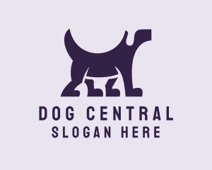 Pet Grooming Dog  logo design