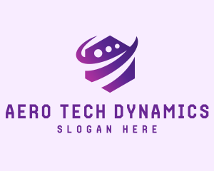 Digital Tech Hexagon logo design