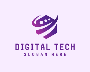 Digital Tech Hexagon logo