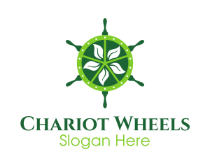 Eco Steering Wheel logo design