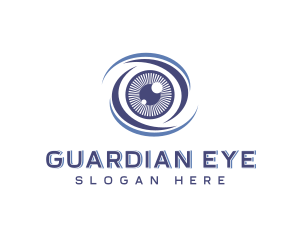 Security Eye Scan logo design