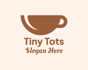 Brown Coffee Cup Logo