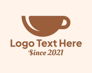 Coffee - Brown Coffee Cup logo design