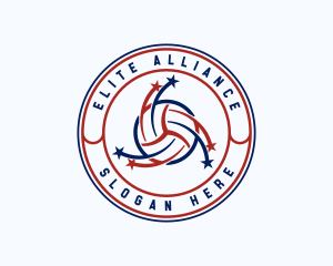 Volleyball Sports League logo