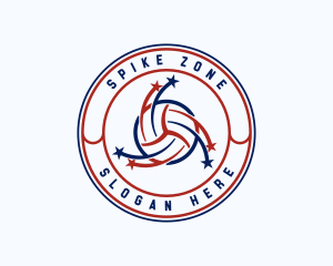 Volleyball Sports League logo