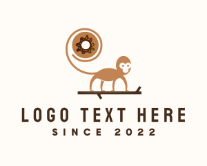 Monkey Donut Pastry logo