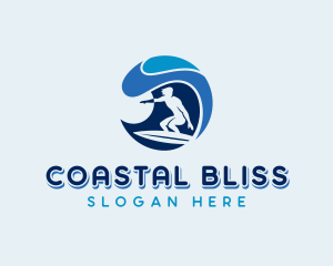 Ocean Surfing Sea logo
