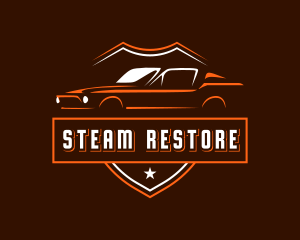 Car Vehicle Restoration logo design