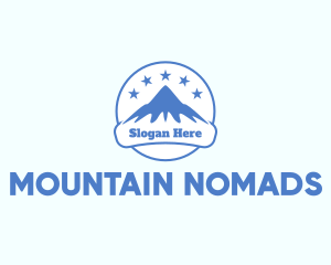 Mountain Peak Alps logo design