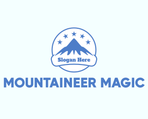 Mountain Peak Alps logo design