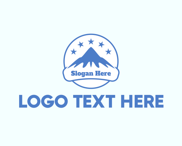 Blue And White logo example 3