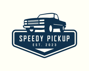 Pickup Car Mechanic logo