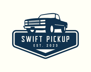 Pickup Car Mechanic logo