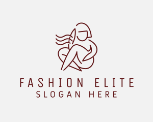 Naked Woman Model logo