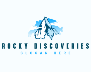 Switzerland Mountain Peak logo