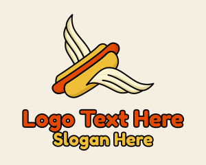 Hot Dog Sandwich Wings Logo