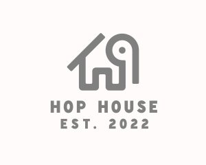 Elephant House Real Estate logo design