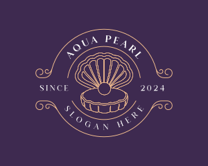 Pearl Clam Shell logo design