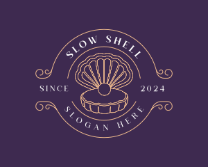 Pearl Clam Shell logo design