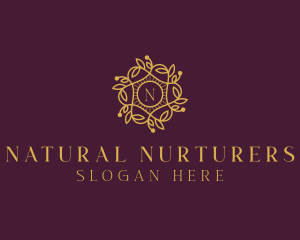 Wellness Floral Spa logo design