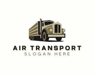 Logistics Trucking Vehicle logo design