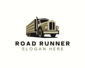 Logistics Trucking Vehicle logo