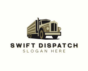 Logistics Trucking Vehicle logo design