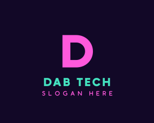 Generic Neon Tech logo design