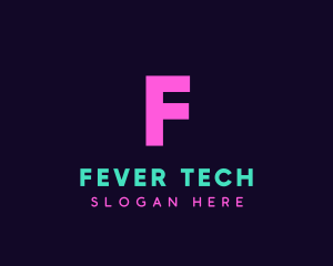 Generic Neon Tech logo design