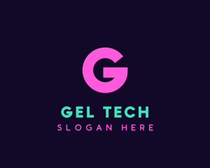 Generic Neon Tech logo design