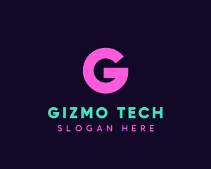 Generic Neon Tech logo design