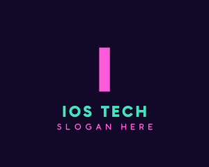 Generic Neon Tech logo design