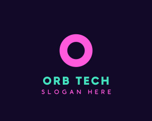 Generic Neon Tech logo design