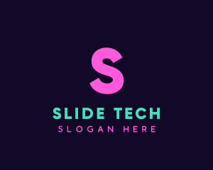 Generic Neon Tech logo design