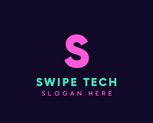 Generic Neon Tech logo design