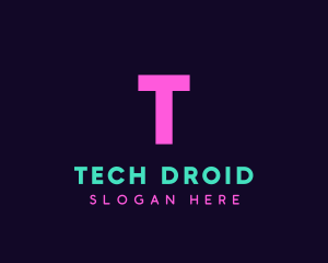 Generic Neon Tech logo design